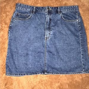 Denim skirt size 14 H&M